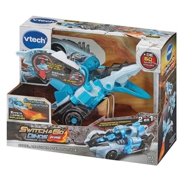 VTECH SWITCH & GO DINOS - STÅL, SUPER PTERODACTYL