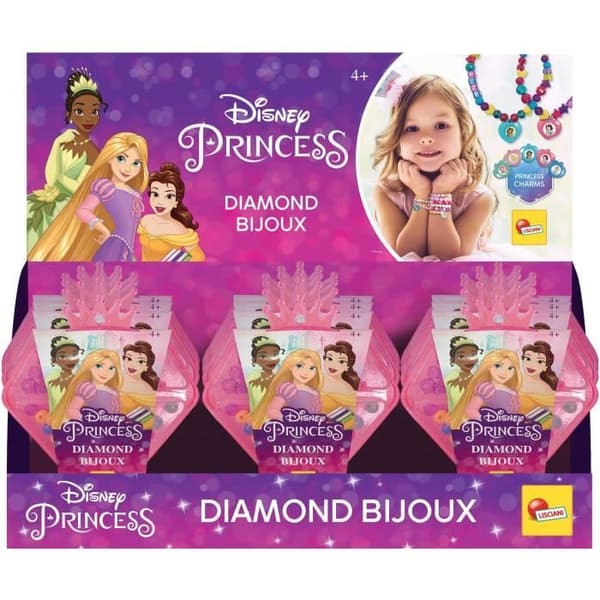 Smyckeskrin - LISCIANIGIOCHI - Prinsessor - Diamant-, pärl- och berlockskrin
