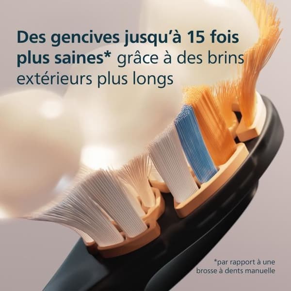4-pack borsthuvuden - PHILIPS - HX9094/88 - A3 svart