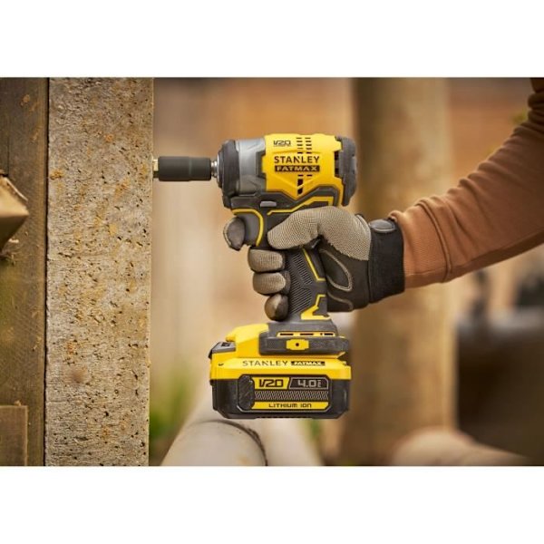 Sladdlös slagskruvmejsel - 18V - Stanley Fatmax - Borstlös - SFMCF910B-XJ - Utan batteri