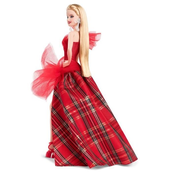 BARBIE god jul blond docka HRM61