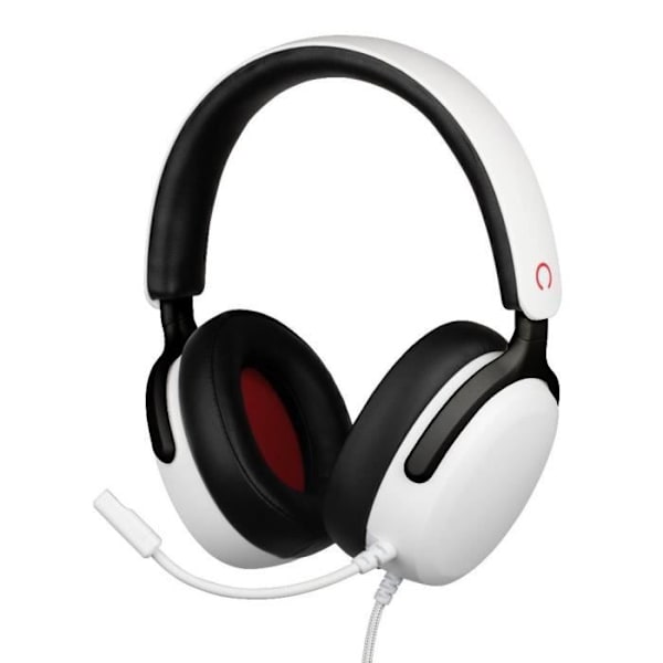 Gamingheadset - KONIX - Trådbunden Over-Ear Nexus - Nintendo Switch 2 - 40mm Högtalare - Mikrofon - 3.5mm Jack - Vit