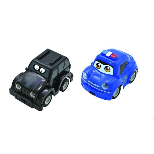 Crosslander Twin  Cop and Robber Car Set