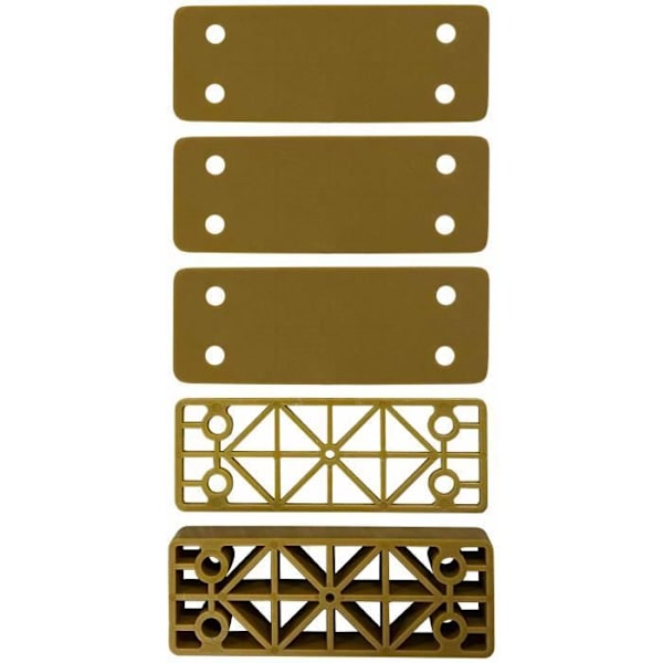 Lås - ABUS - VD6 Exclusiv - Knapp/Cylinder 45 mm B BOX - Shims