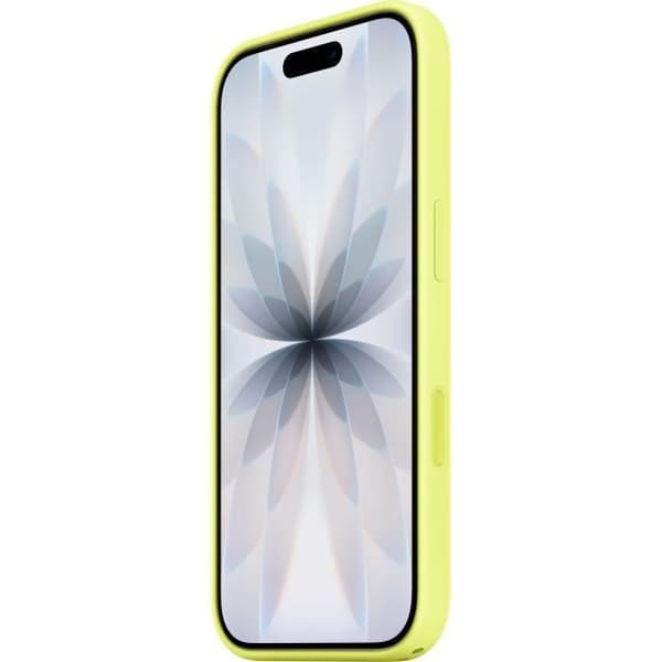 APPLE iPhone 17 - Silikonskal med MagSafe - Neongul