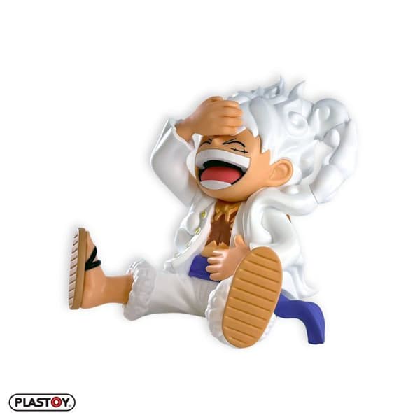 Sparbössa - PLASTOI - One Piece Luffy Gear 5 - Plast - 14 cm