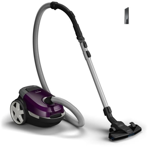 Dammsugare i påsar - PHILIPS - XD3100/06 - 900 W - 79 dB - Lila