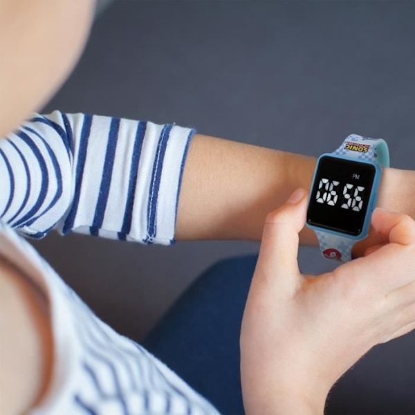 Lexibook - Sonic - Connected LED-klocka - Justerbart armband