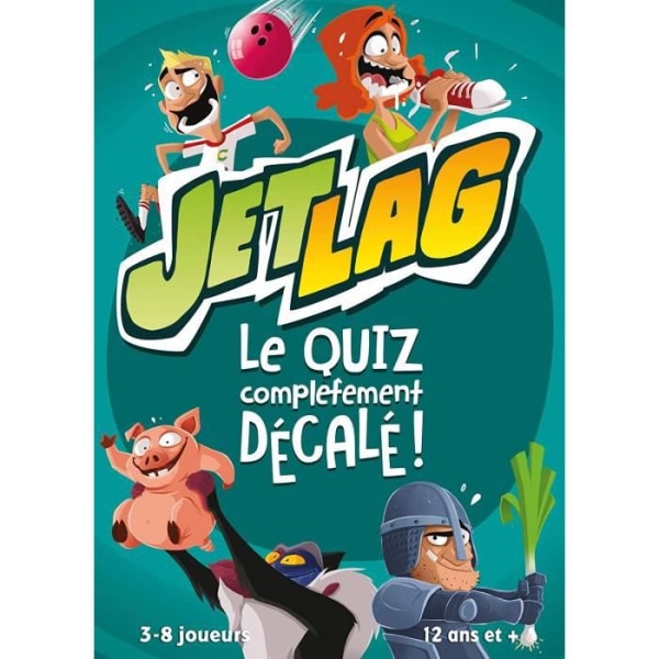 ASMODEE - JetLag - Brädspel - Blandat - Från 12 år