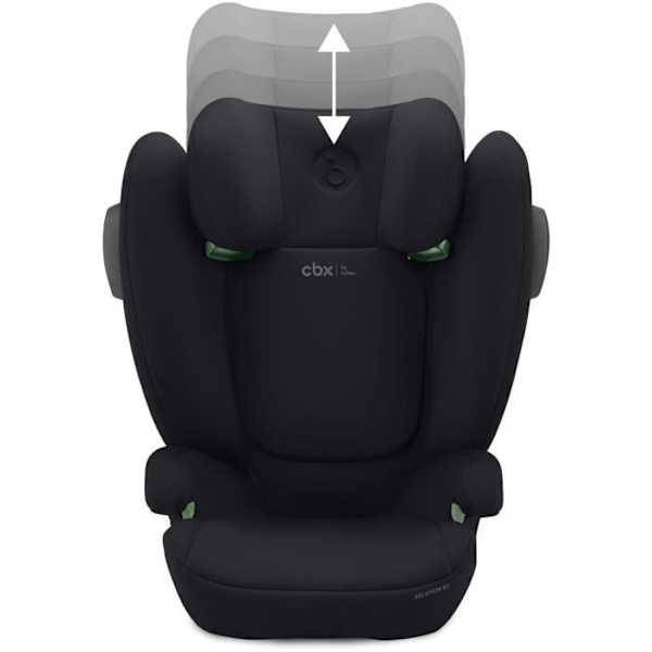 CBX by CYBEX SOLUTION B3 I-FIX bilbarnstol 3 till 12 år - Grupp 2/3 - 100 till 150 cm Svart | svart