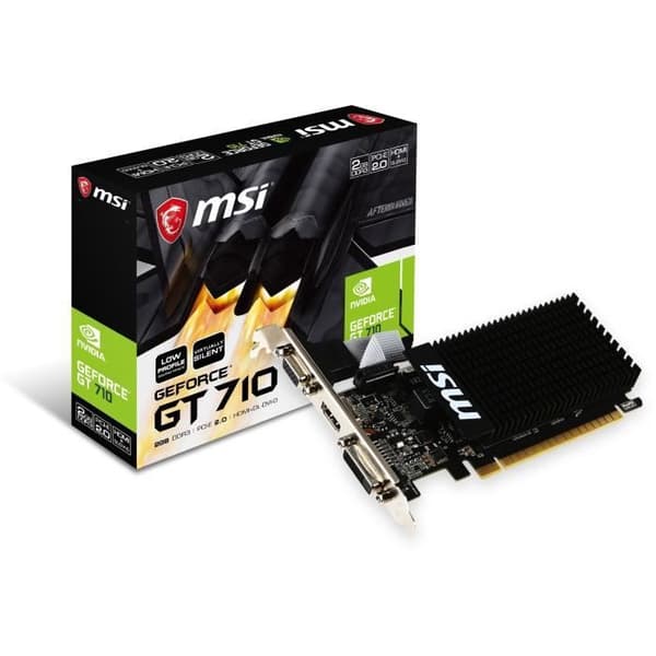 MSI Grafikkort GeForce GT 710 2GB DDR3