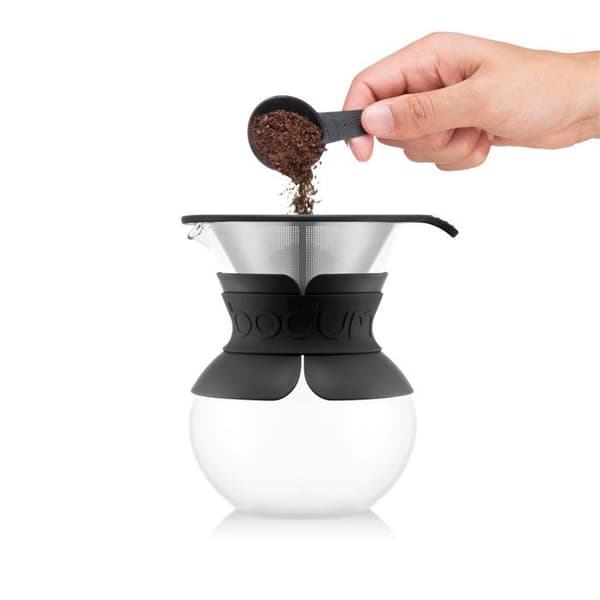 Till över - Bodum Coffee Maker, permanent rostfritt stålnätfilter, 0,5 L, 4 koppar