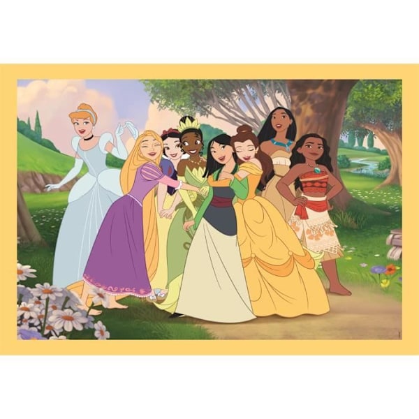 CLEMENTONI - 4 i 1 pussel - Disney Princess