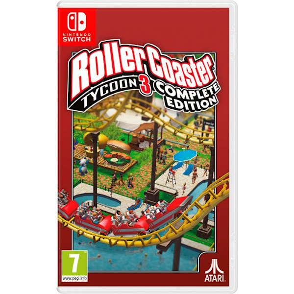 RollerCoaster Tycoon 3 - Komplett utgåva - Nintendo Switch-spel