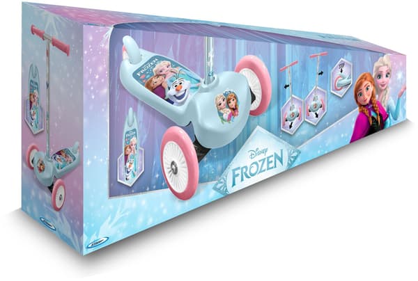 Barns styrda sparkcykel - Frozen - RN246045 - 3 hjul - Blå