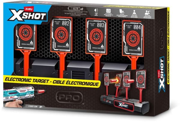 Pistol - ZURU XSHOT - Interaktivt mål