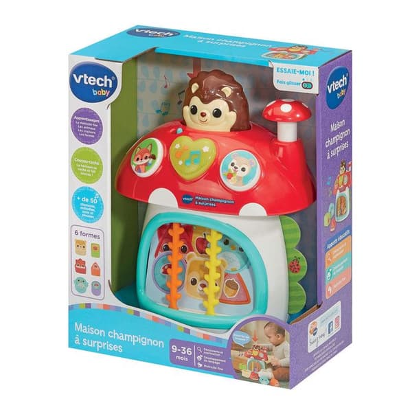 VTECH BABY - SVAMPHUS med ÖVERRASKNINGAR - Flerfärgad