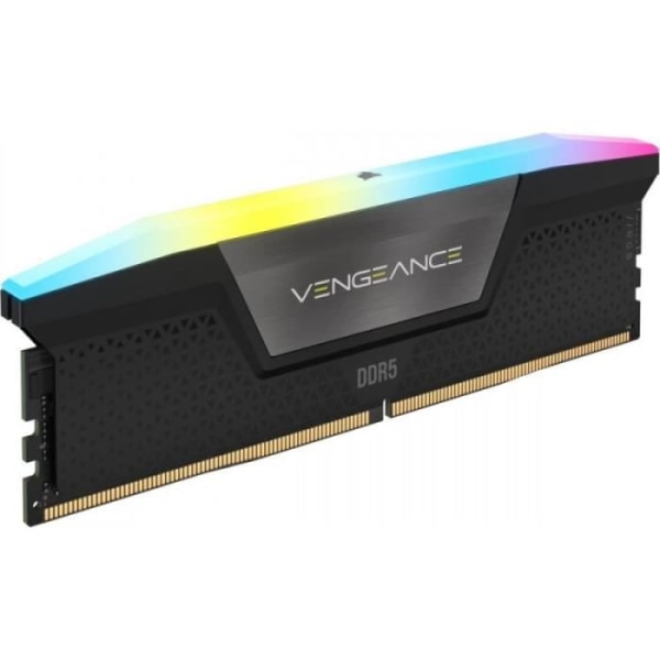 RAM - Corsair Vegeance RGB DDR5 - 32GB 2x16GB DIMM - 6200MHz - Unbuffered, 36-39-39-76, STD PMIC, XMP 3.0