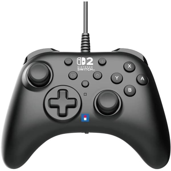 Trådbunden kontroll - HORI - Horipad - Nintendo Switch och Switch 2 - Nintendo C-knapp - Programmerbara bakknappar - Svart