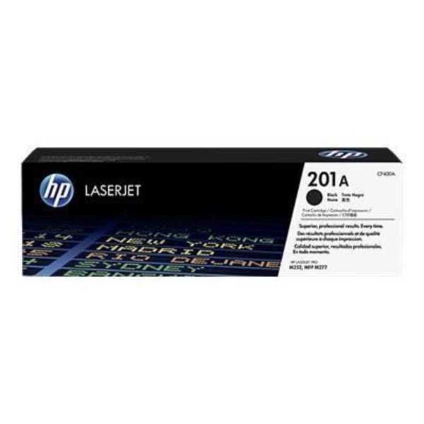HP 201A svart original LaserJet tonerkassett (CF400A) för HP Color LaserJet Pro M252 / M274 / M277