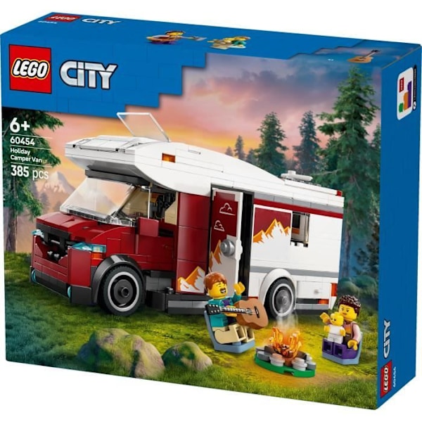 LEGO City 60454 Äventyrshusbil - Byggleksak för pojkar från 6 år och uppåt