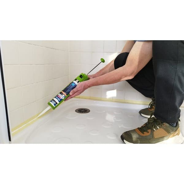 Sanitetssilikon för flera ytor - 60 Chrono - GEB - Vit - 280 ml