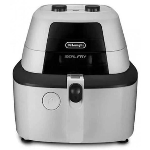 Electric Oil Without Oil Delonghi FH2133/1 - Kapacitet: 1,25 kg - 1400W - Anti -Adherent Tank Svart, Vit