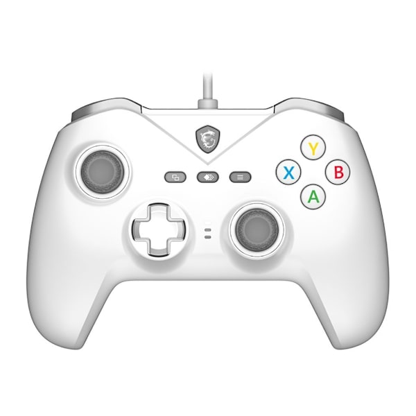 Gamepad - PC - FORCE GC200 - Kabelansluten - Vit - MSI