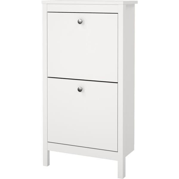 Skoskåp - MADRID - Vit - 8 par - 53,8 x 24,6 x 102,9 cm
