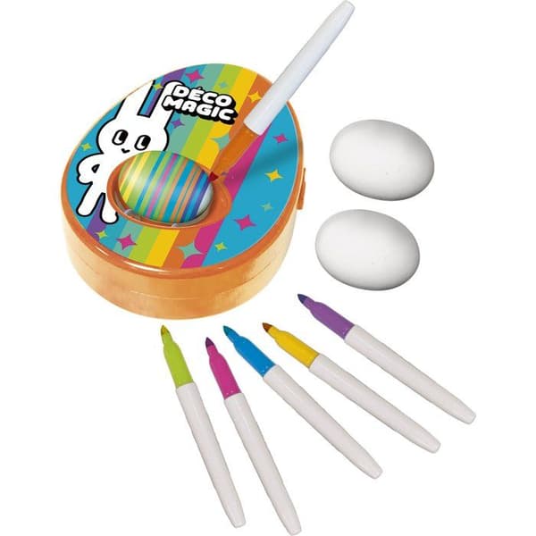 Dekorera dina ägg - LANSAY - DECOMAGIC - Kreativ workshop - Från 4 år