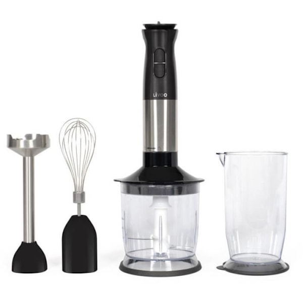 Stavmixersats - LIVOO - DOP246 - 800 W - 12 hastigheter - Svart