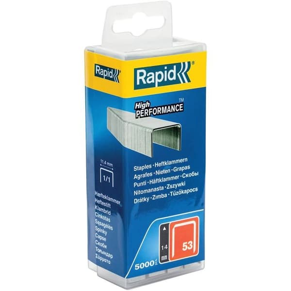 RAPID 5000 häftklamrar n ° 53 Rapid Agraf 14mm