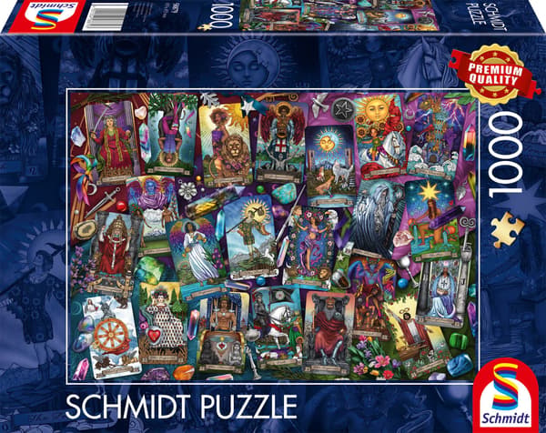 Pussel - SCHMIDT SPIELE - Tarotkort - 1000 bitar - Från 12 år