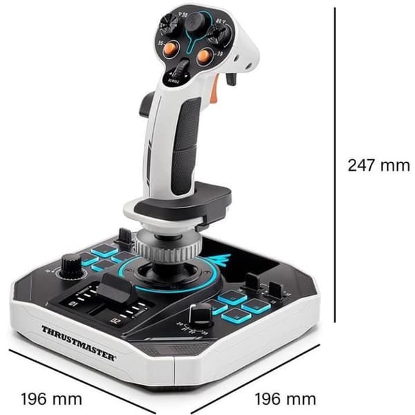 Rymdjoystick - THRUSTMASTER - Sol-R 2 HOSAS Space Sim Duo - Ambidextrös - 88 knappar - 16-bitars HEART-teknik