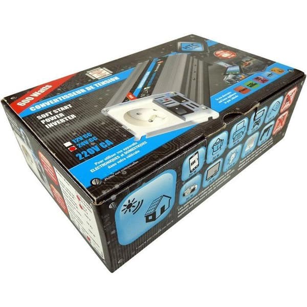 WP 24 / 220V 600W-omvandlare med USB