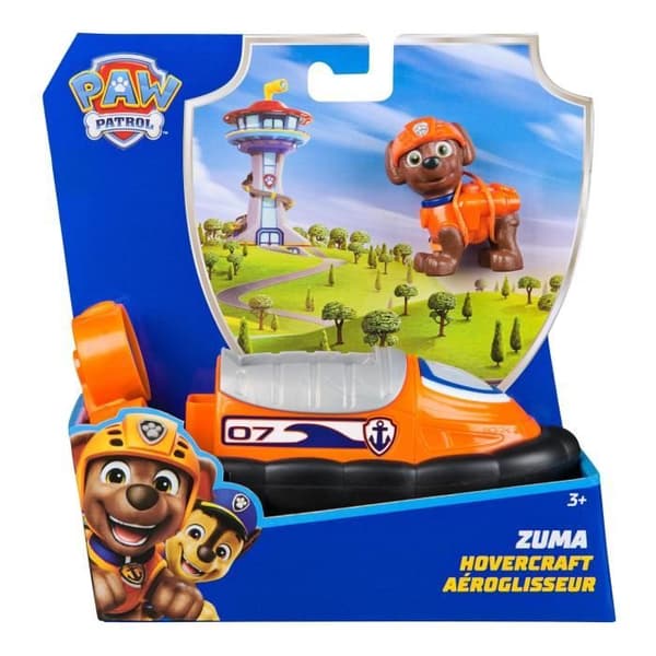SPIN MASTERFORDON + FIGURE ZUMA Paw Patrol