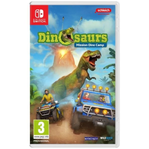 Dinosaurs Mission Dino Camp - Nintendo Switch-spel