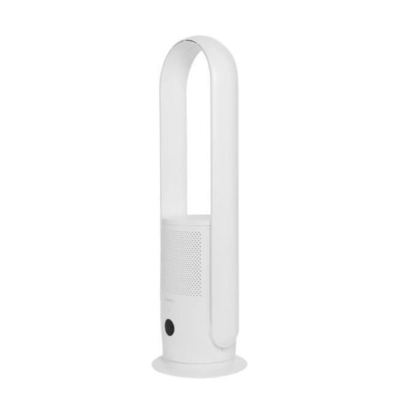 OCEANIC Air Purifier Fläkt med filter - Bladeless - Oscillation - 35W - H.80 cm - 8h timer - Fjärrkontroll