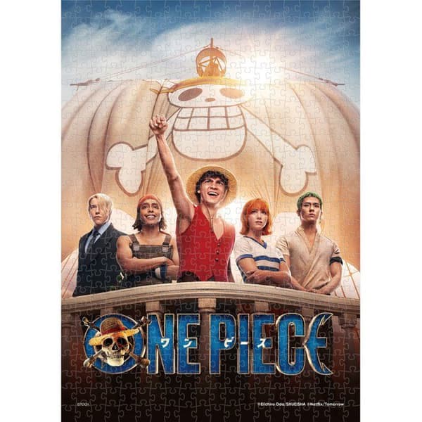 One Piece Straw Hat Crew Pussel 500 supersmå bitar - EPOCH Pussel - 5282A