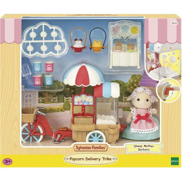 Maman Sheep and Her Popcorn Stand - Sylvanian Families - 5653 - Från 3 år gamla