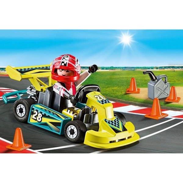 PLAYMOBIL 9322 - Action - Karting Pilot Resväska - Nytt för 2019