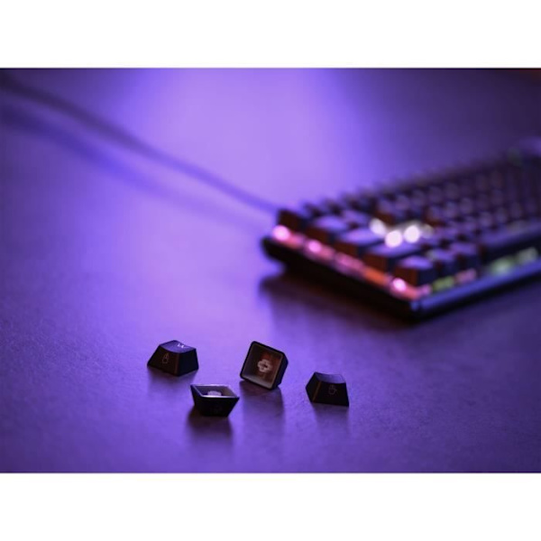 Optiskt och mekaniskt speltangentbord - CORSAIR - K65 PRO MINI - RGB LED-bakgrundsbelyst - CORSAIR OPX-omkopplare - Svart