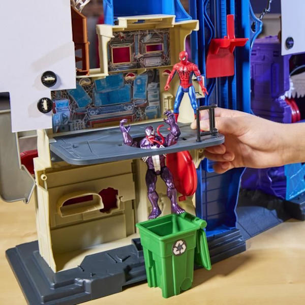 Spiderman Web-Slinger City, Barnlekset, Marvel Spider-Man VenomVersus, Ålder 4+