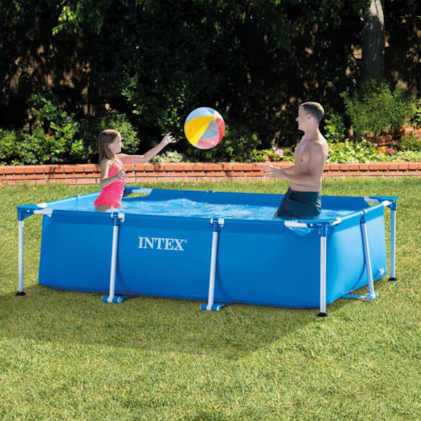 INTEX Rektangulär rörformad pool - 260 x 160 x 65 cm