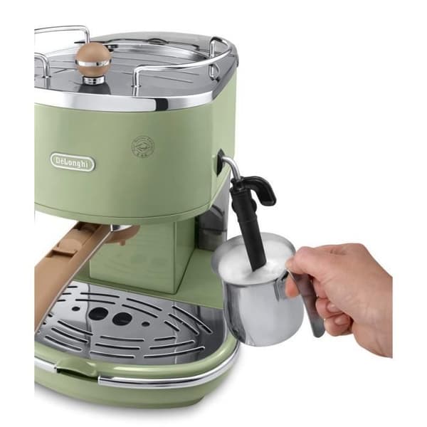 DELONGHI ECOV 310.GR Klassisk Icona Vintage Espressomaskin - Grön