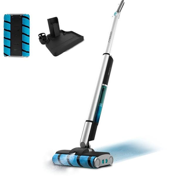 Moppdammsugare - CECOTEC FreeGoWash TwiceSpray - 60 W - 40 min - 450 ml - Grå