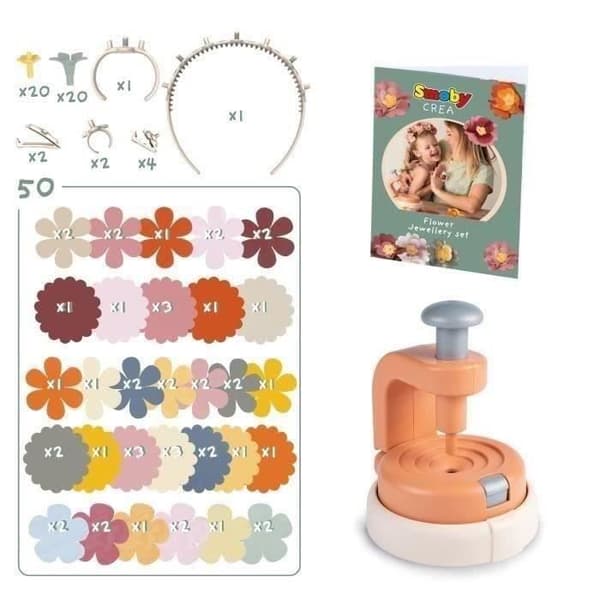 SMOBY - Smoby Créa - Blomstersmyckeset - från 3 år