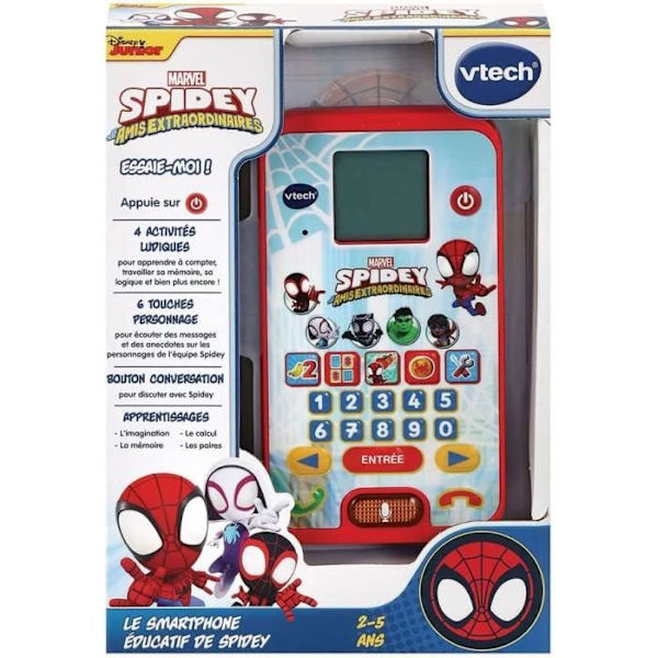 VTECH - SPIDEY - Den pedagogiska smartphonen