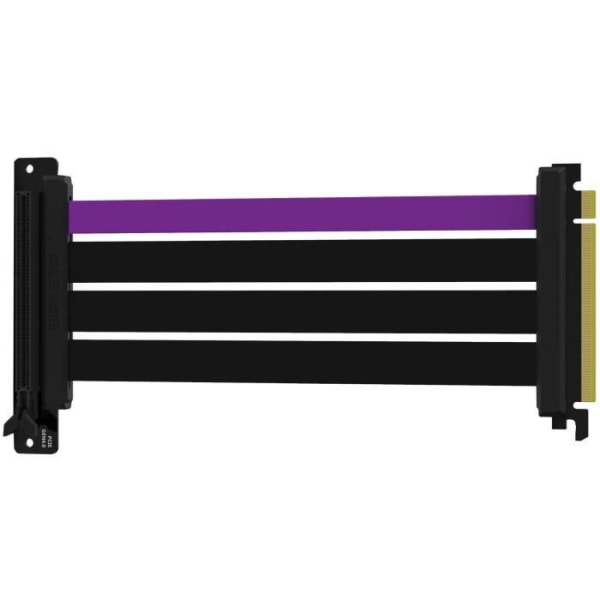 COOLER MASTER Riser PCIe 4.0 X16-kabel - 200 mm (MCA-U000C-KPCI40-200)