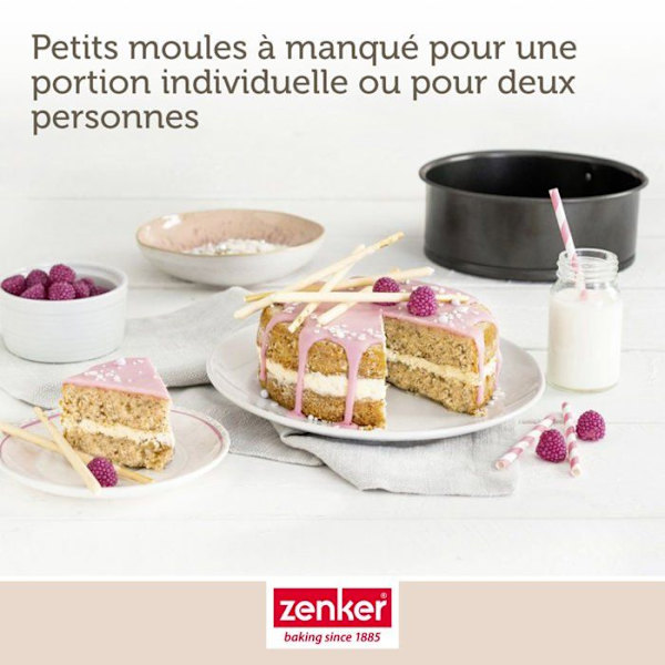 Set med 2 mini springformar - ZENKER - Special Mini - 16 och 18 cm